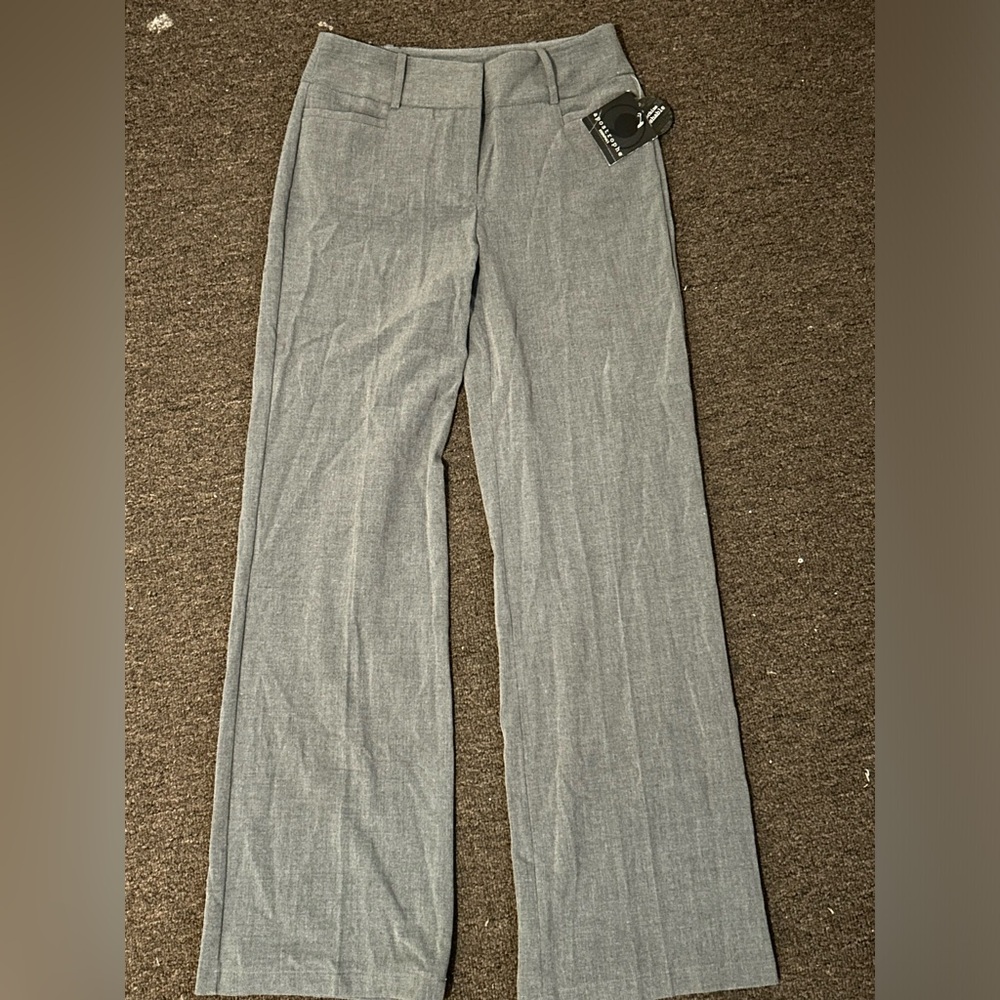 apostrophe dress suit wide legged dress Gray Women's Pants